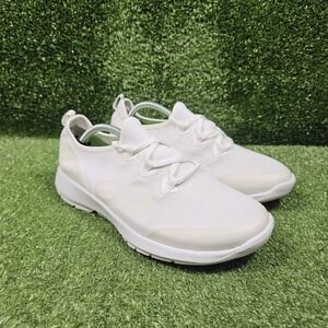 OOfos OOmg Sport LS Triple White Low Recovery Comfort Athletic Shoes Womens 9.5